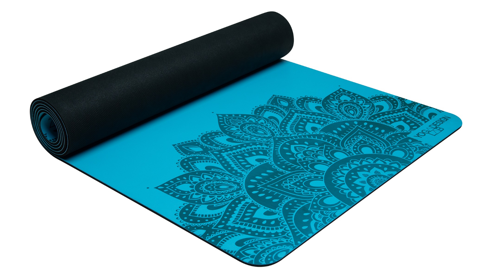 Yoga Design Lab 0.3cm Infinity Yoga Mat - Mandala Aqua | Harvey Norman