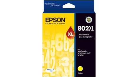 Epson 802XL DURABrite Ultra Yellow Ink Cartridge
