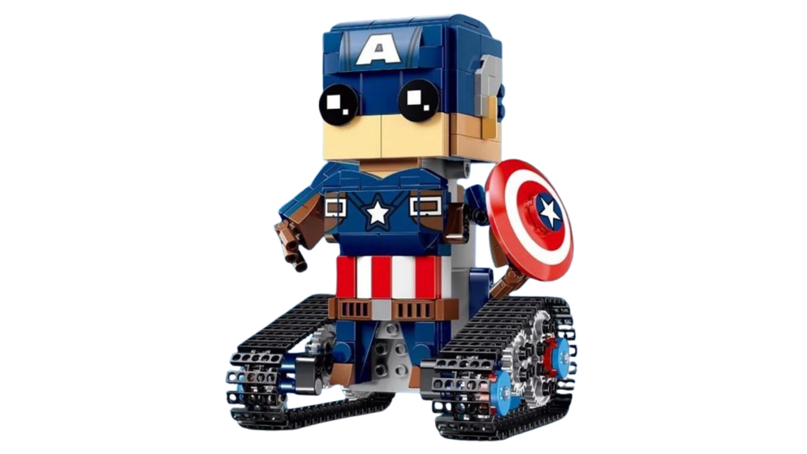 Mould King 380 Piece Captain America Walking Brick Block Sets