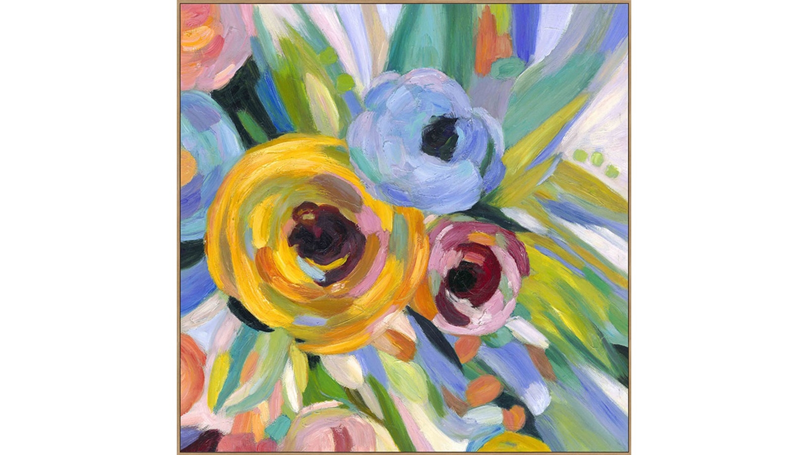 On Trend 120x120cm Femme A Painting on Canvas Harvey Norman