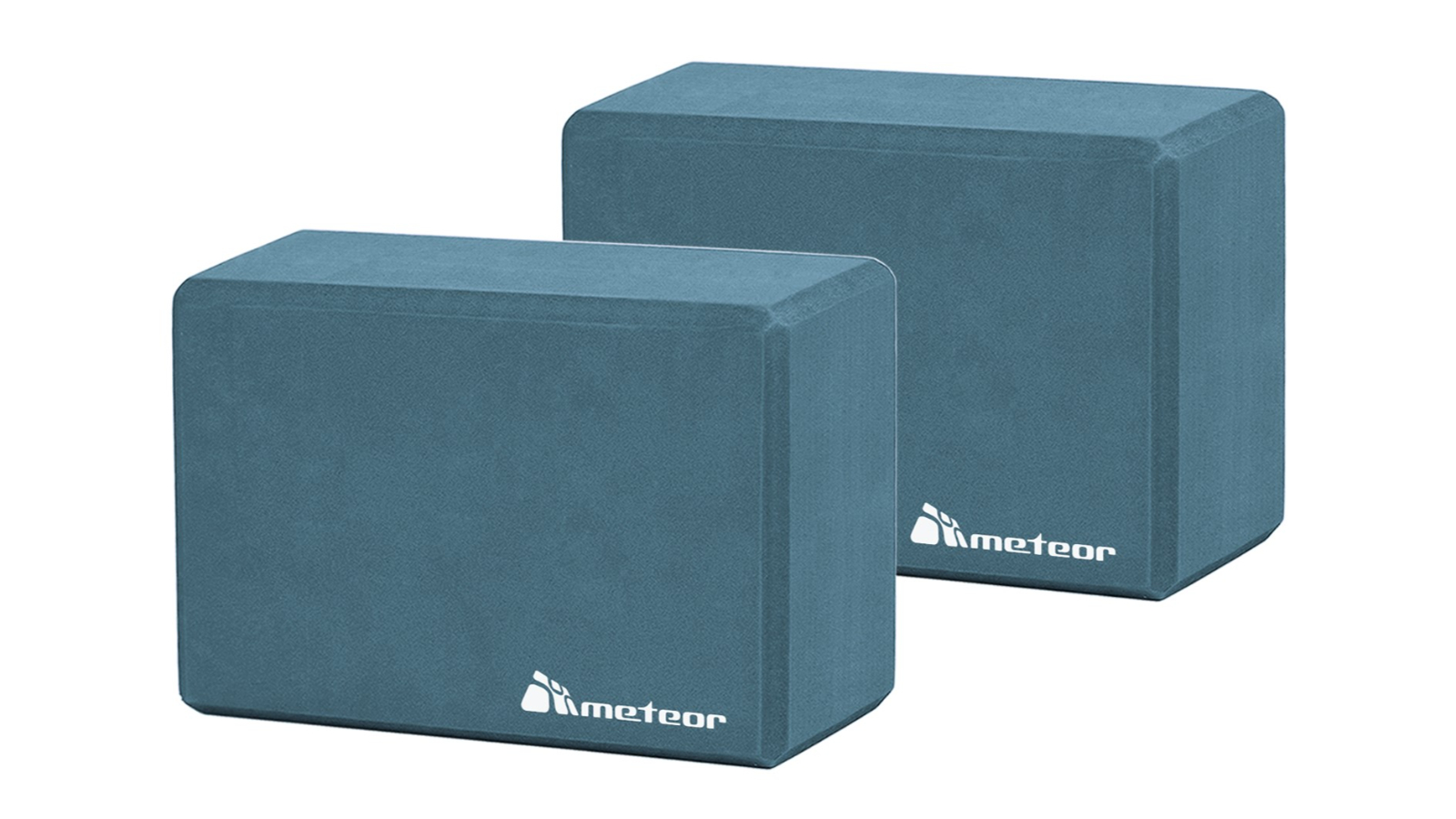 Meteor For The Winners Non-Slip High-Density Yoga Foam Block - Teal