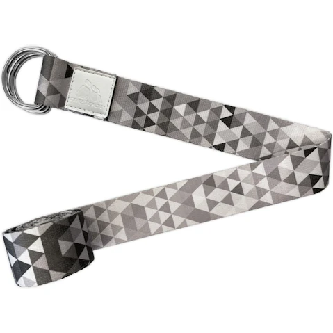 Meteor For The Winners High Strength Yoga Strap - Grey/Black