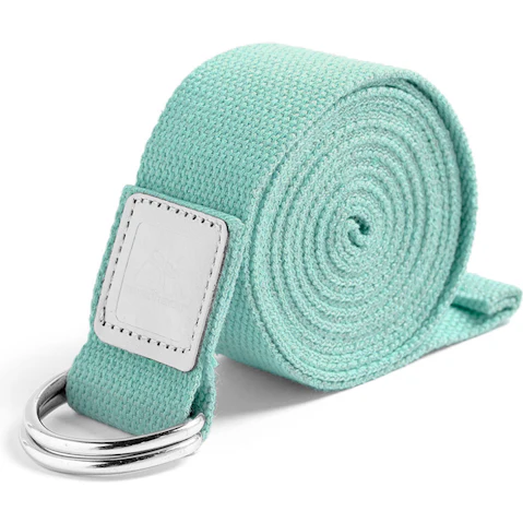 Meteor For The Winners High Strength Yoga Strap - Mint Green