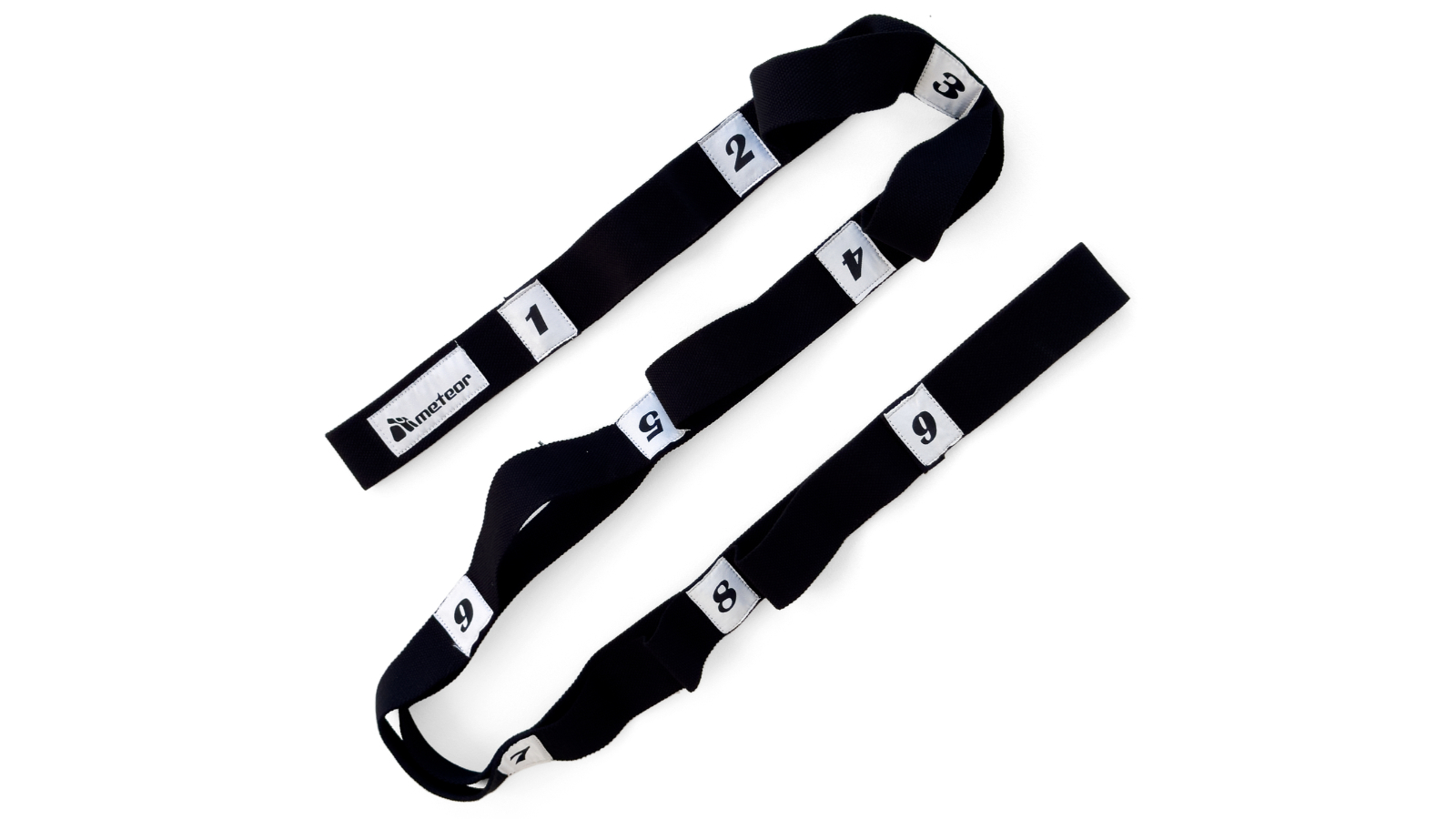 Meteor For The Winners Non-Elastic Stretching Strap - Black