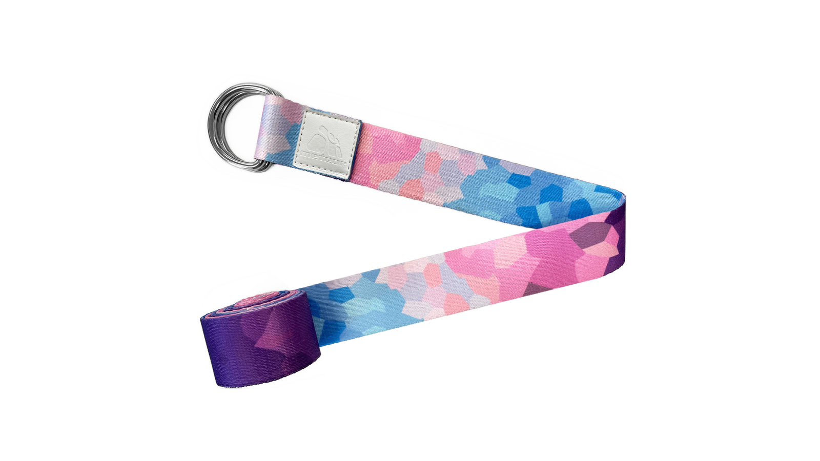 Meteor For The Winners High Strength Yoga Strap - Pink/Purple