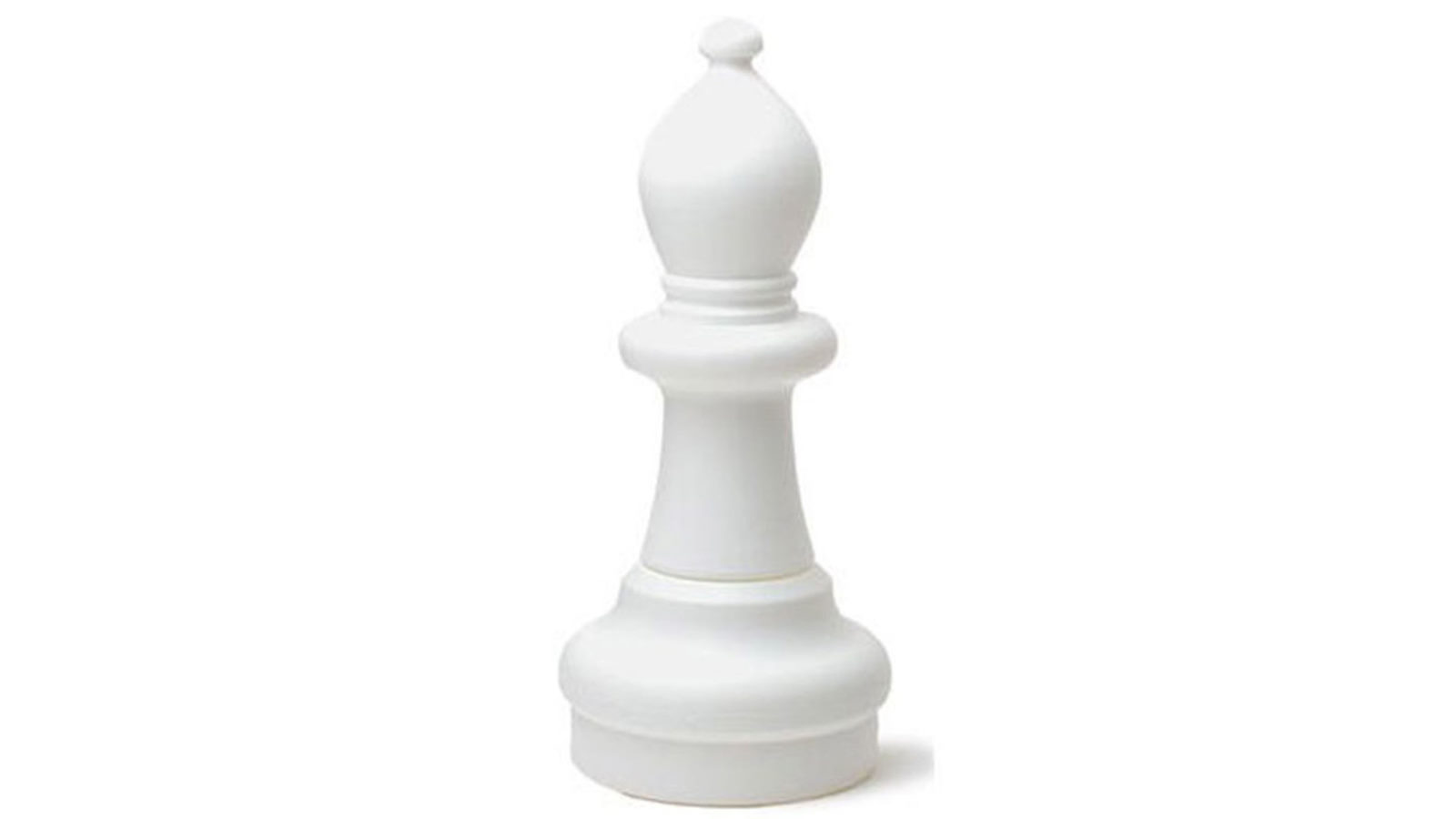 Yardgames Large White Bishop Replacement 
