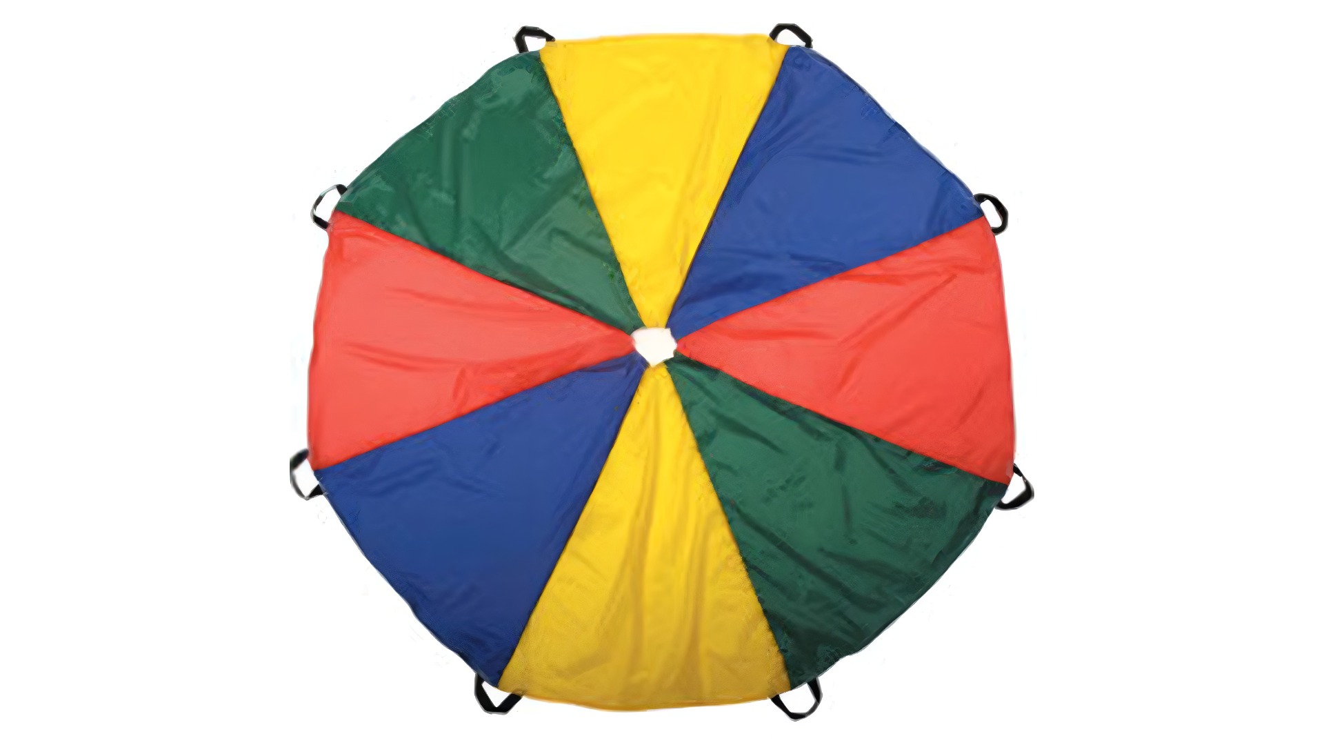 Yardgames Fire Resistant Play Parachute with 12 Reinforced Handle - 3.6metre