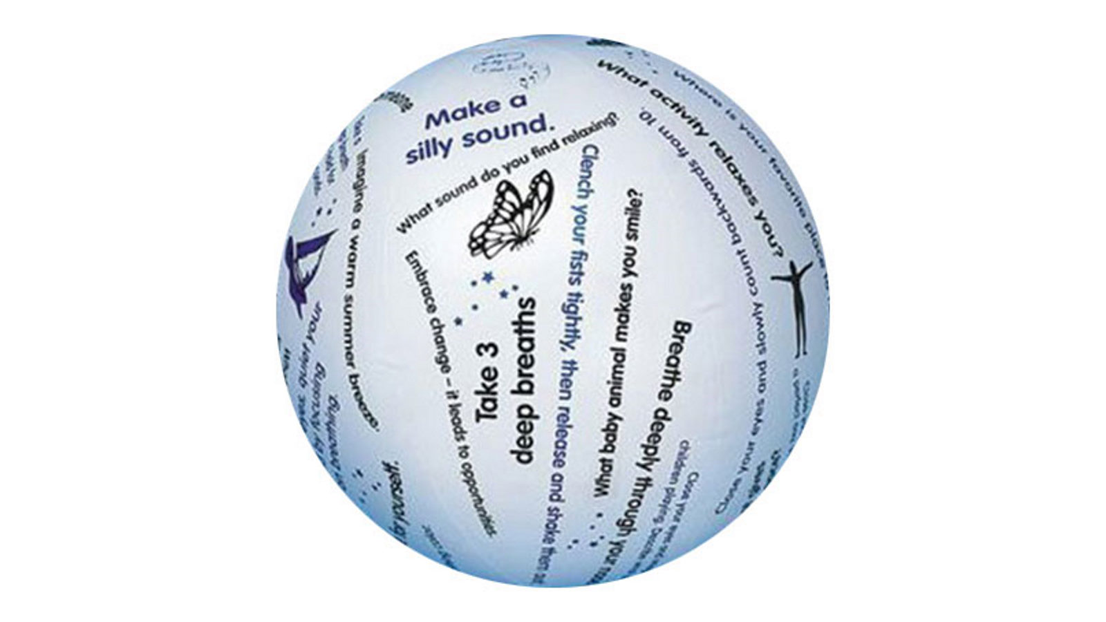 Toss N Talk About Conversation Ball - Relaxation