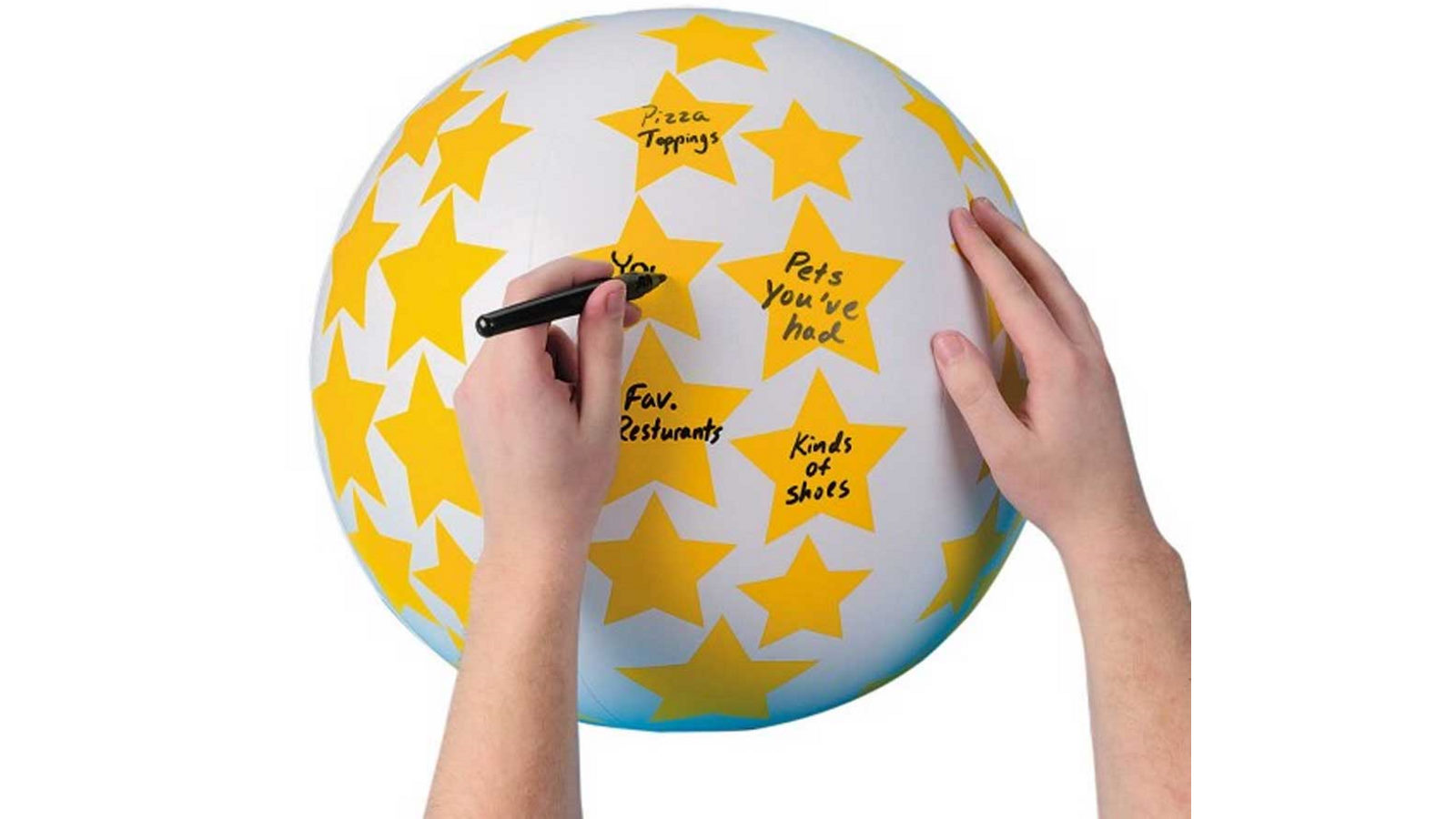 Toss N Talk About Conversation Ball- Create Your Own - Create Your Own