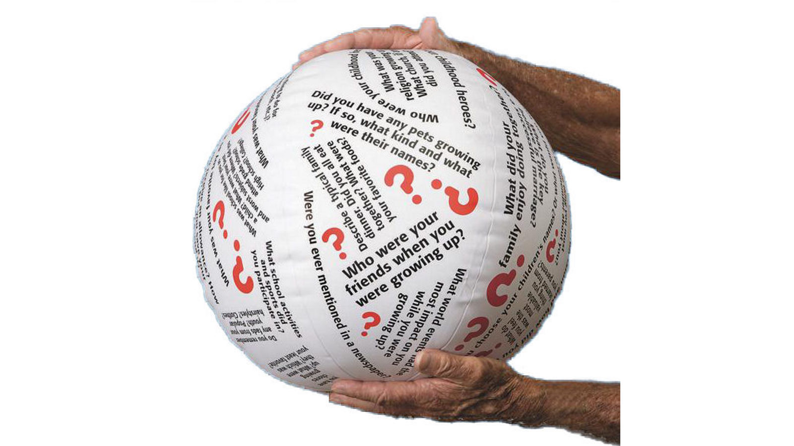 Toss N Talk About Conversation Ball - Family History