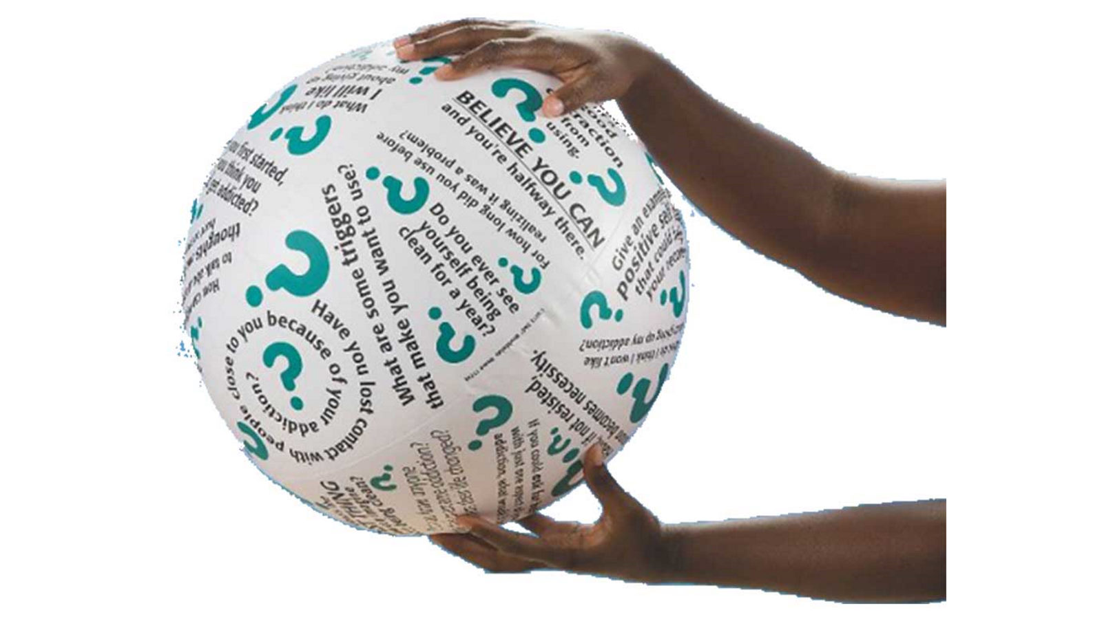 Toss N Talk About Conversation Ball - Addictions