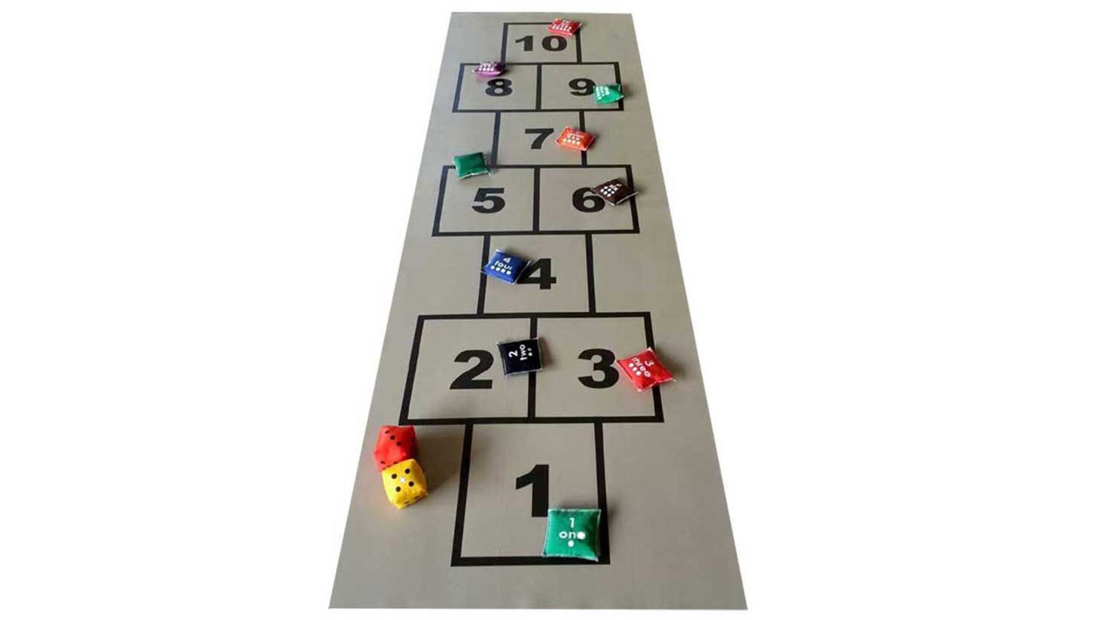 Hopscotch Mat with Beanbags
