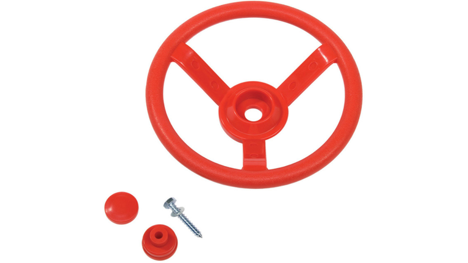 Yardgames Car Steering Wheel - Red