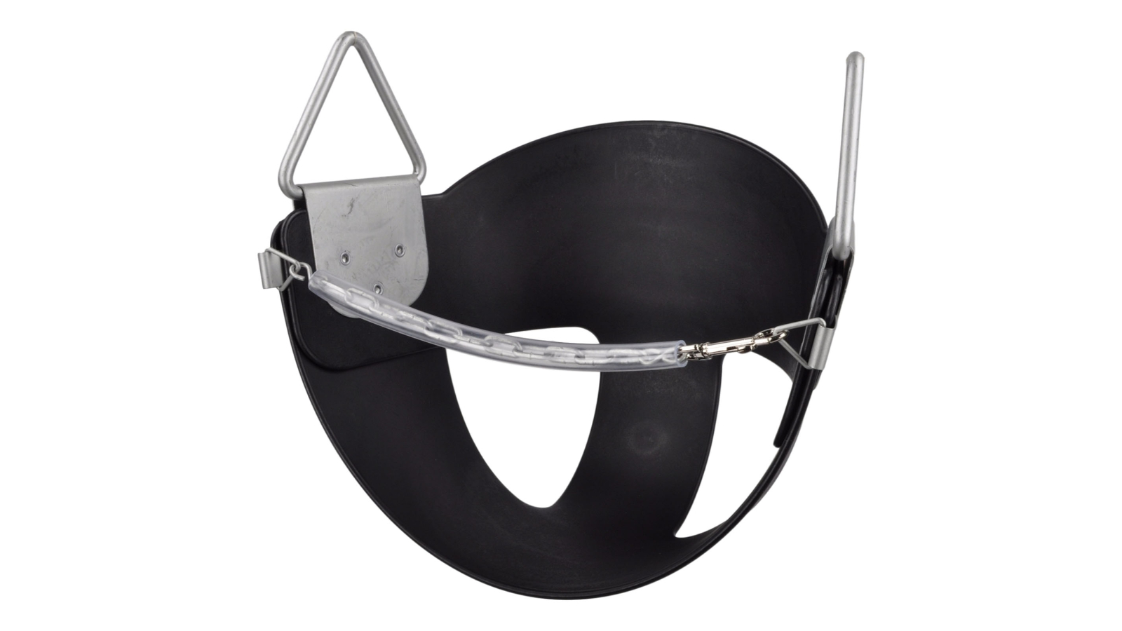 Yardgames Infant Half Bucket Swing Seat with Commercial Grade Steel Inserts and Adjustable Rope