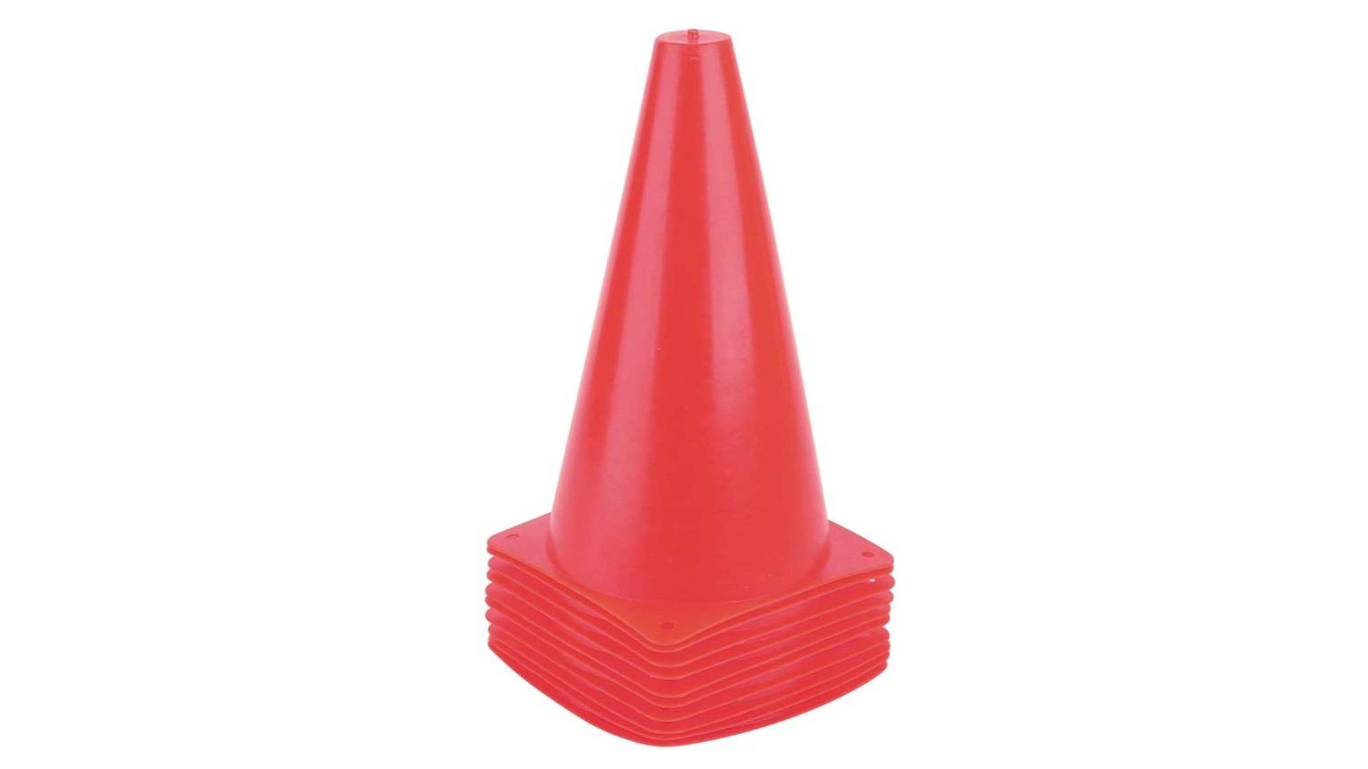 Yardgames 22cm PVC Field Marker Cone - Red