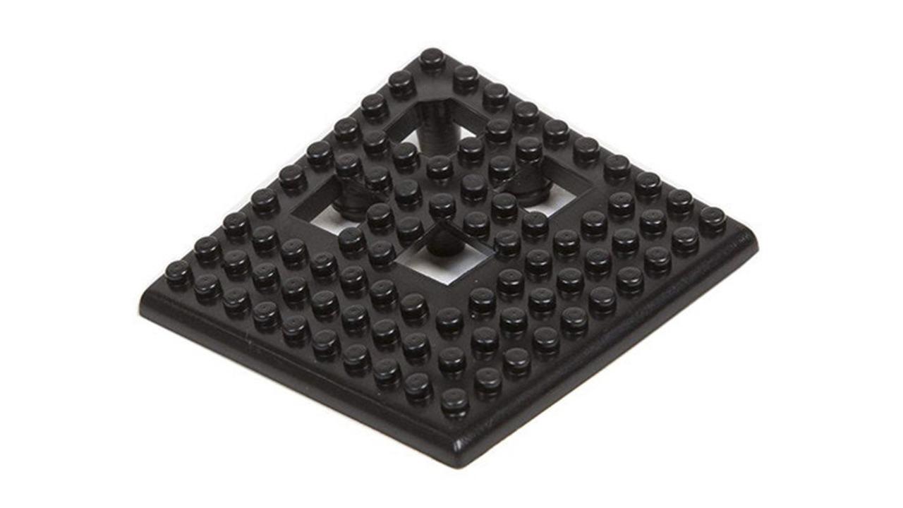 Yardgames Dri-Dek Safety Edge Corner Rubberised Pool Tile - Black