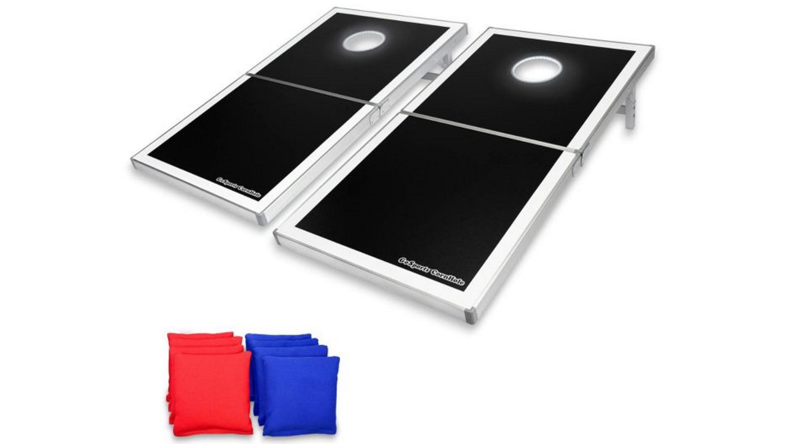 GoSports LED Edition Aluminum Cornhole Game