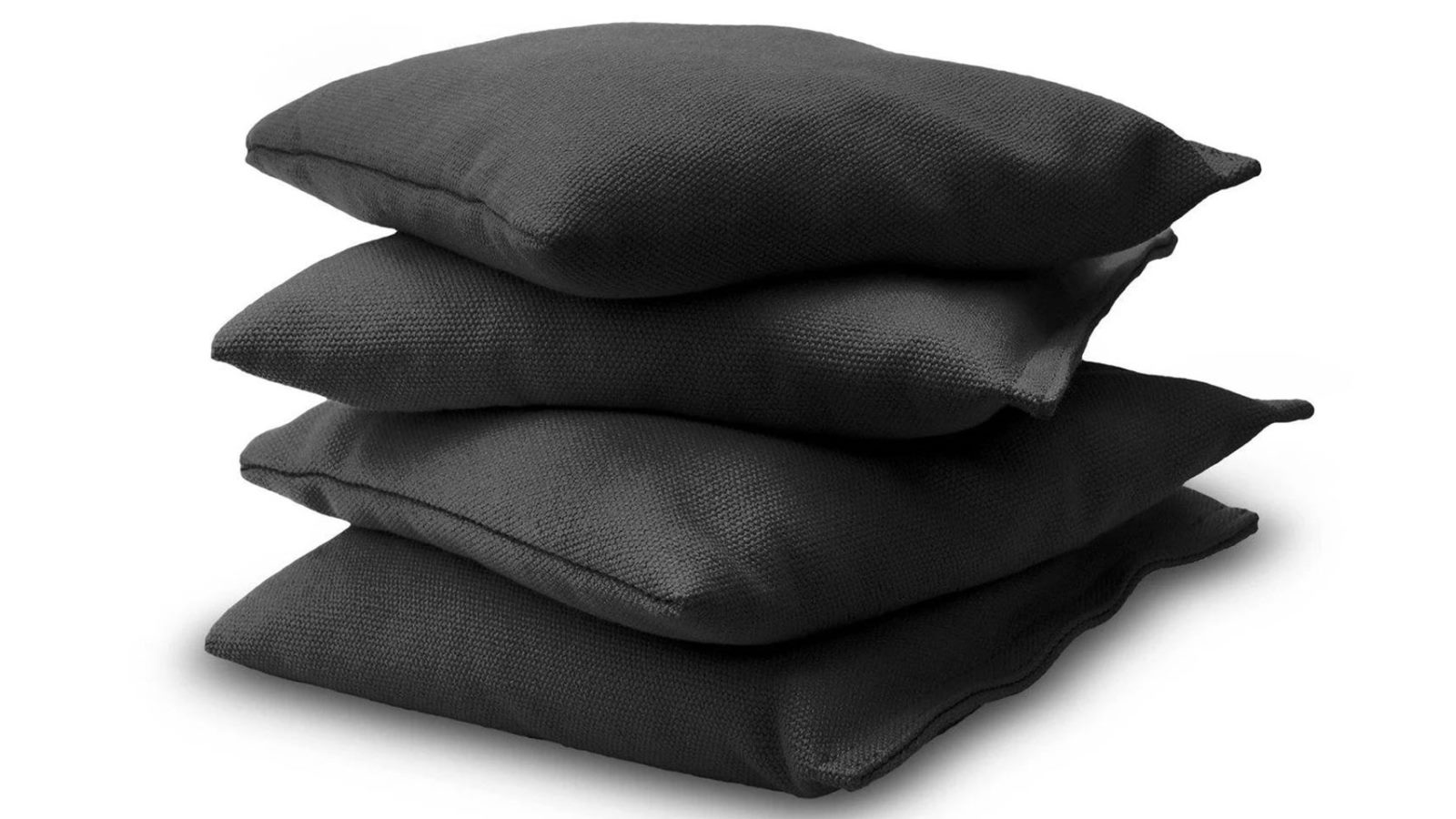 GoSports Premium Cornhole Bean Bag Set of 4 - Black