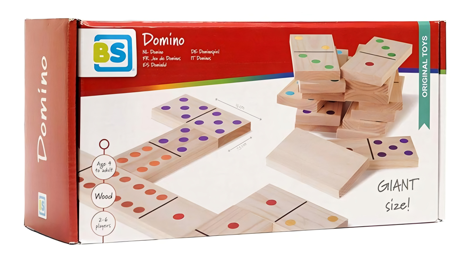 BuitenSpeel BS Toys Giant Dominoes