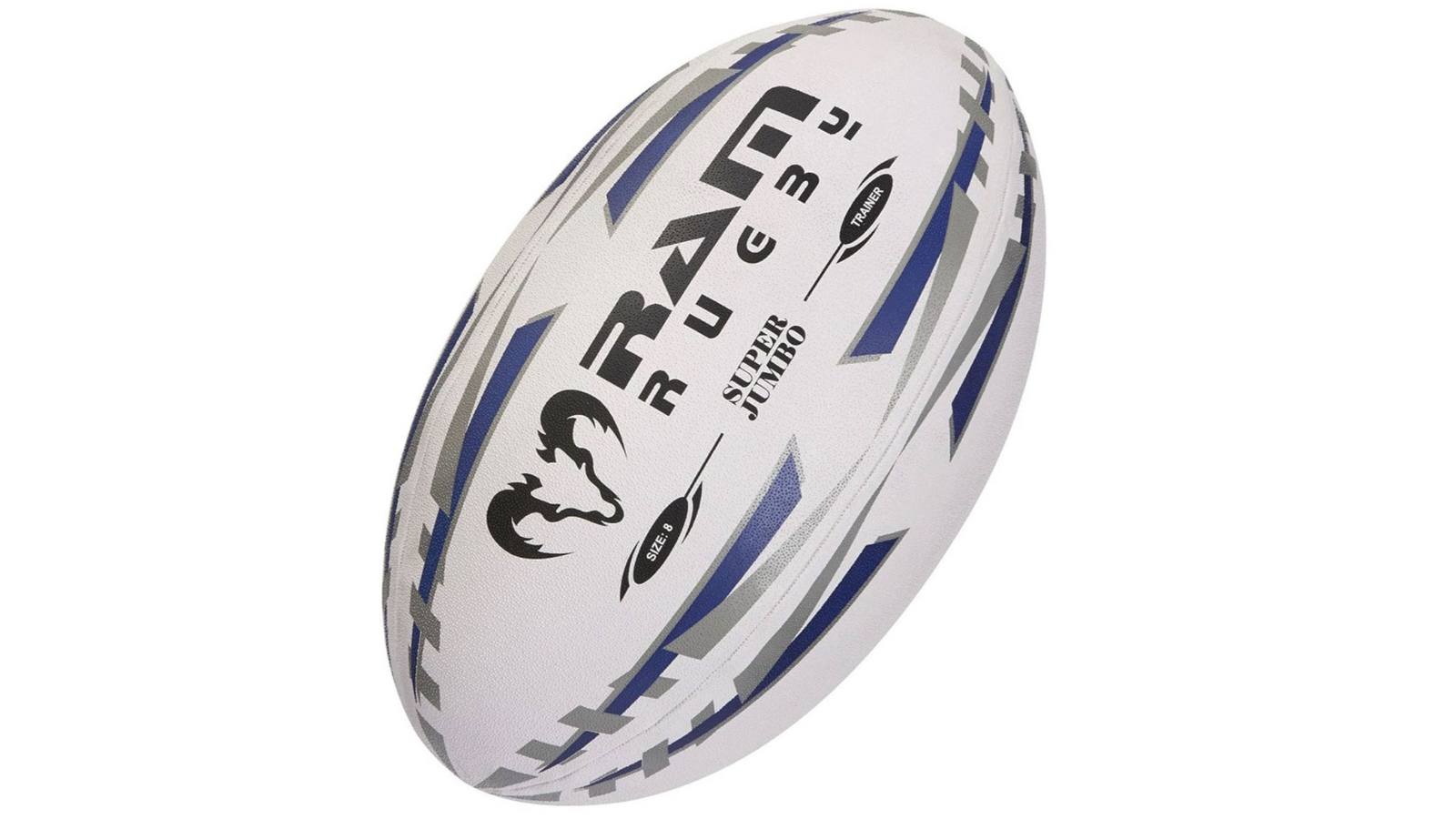 Ram Rugby Size 8 Ram Gripper Super Jumbo Rugby Ball