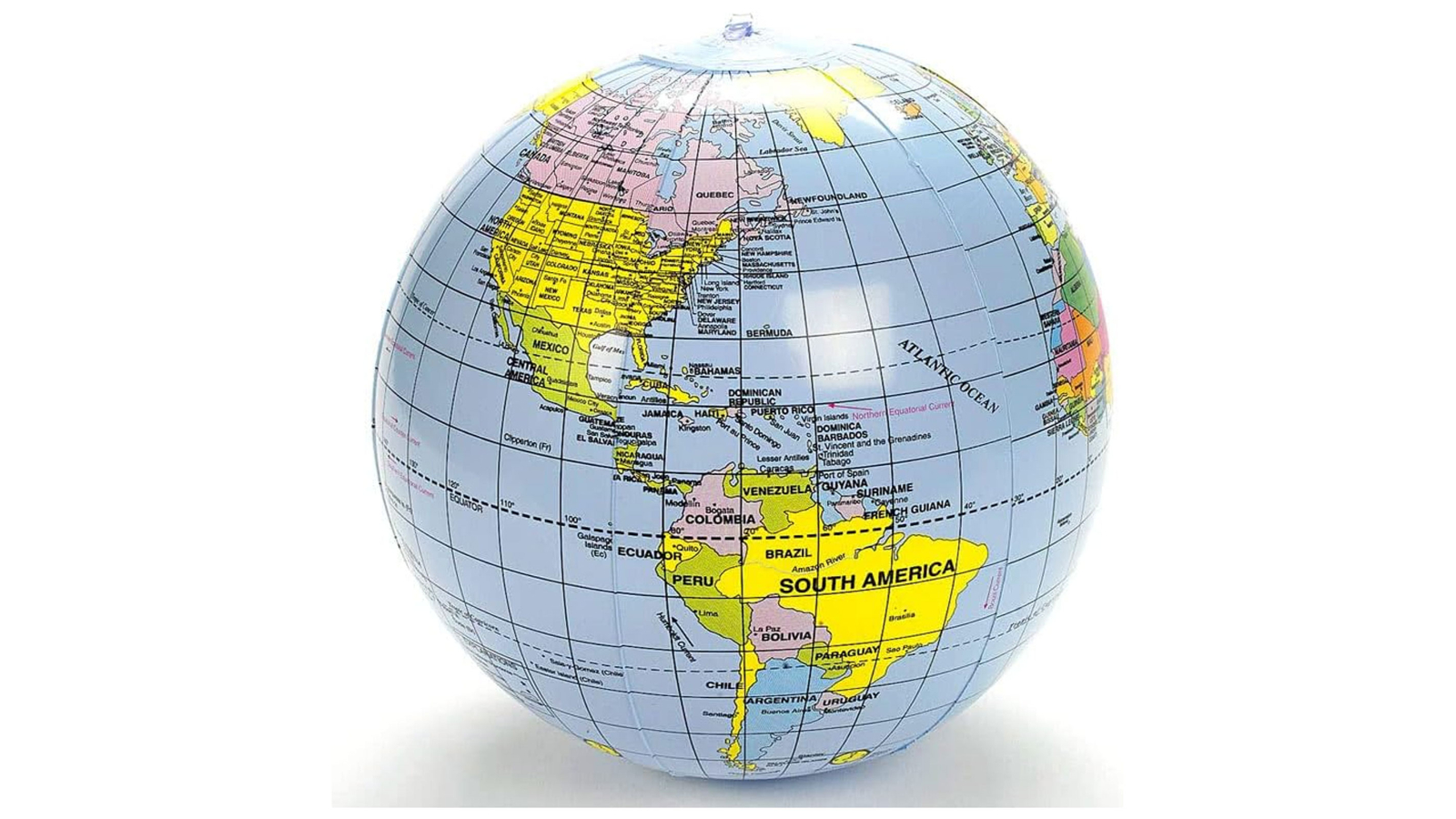 Yardgames 30cm Diameter Giant Inflatable Earth Globe Teaching Aid