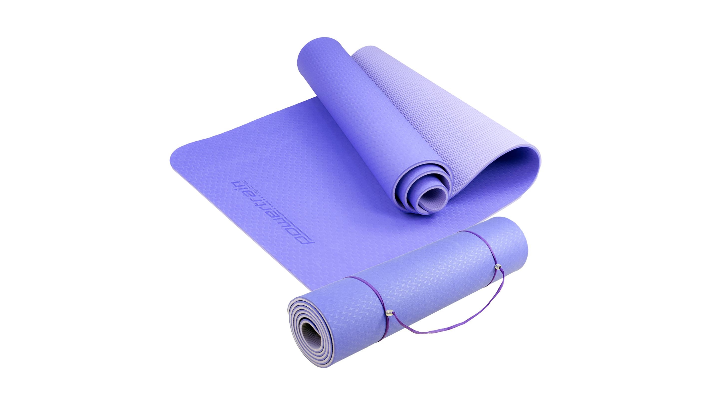 Powertrain Yoga/Pilates Exercise Mat - Blue