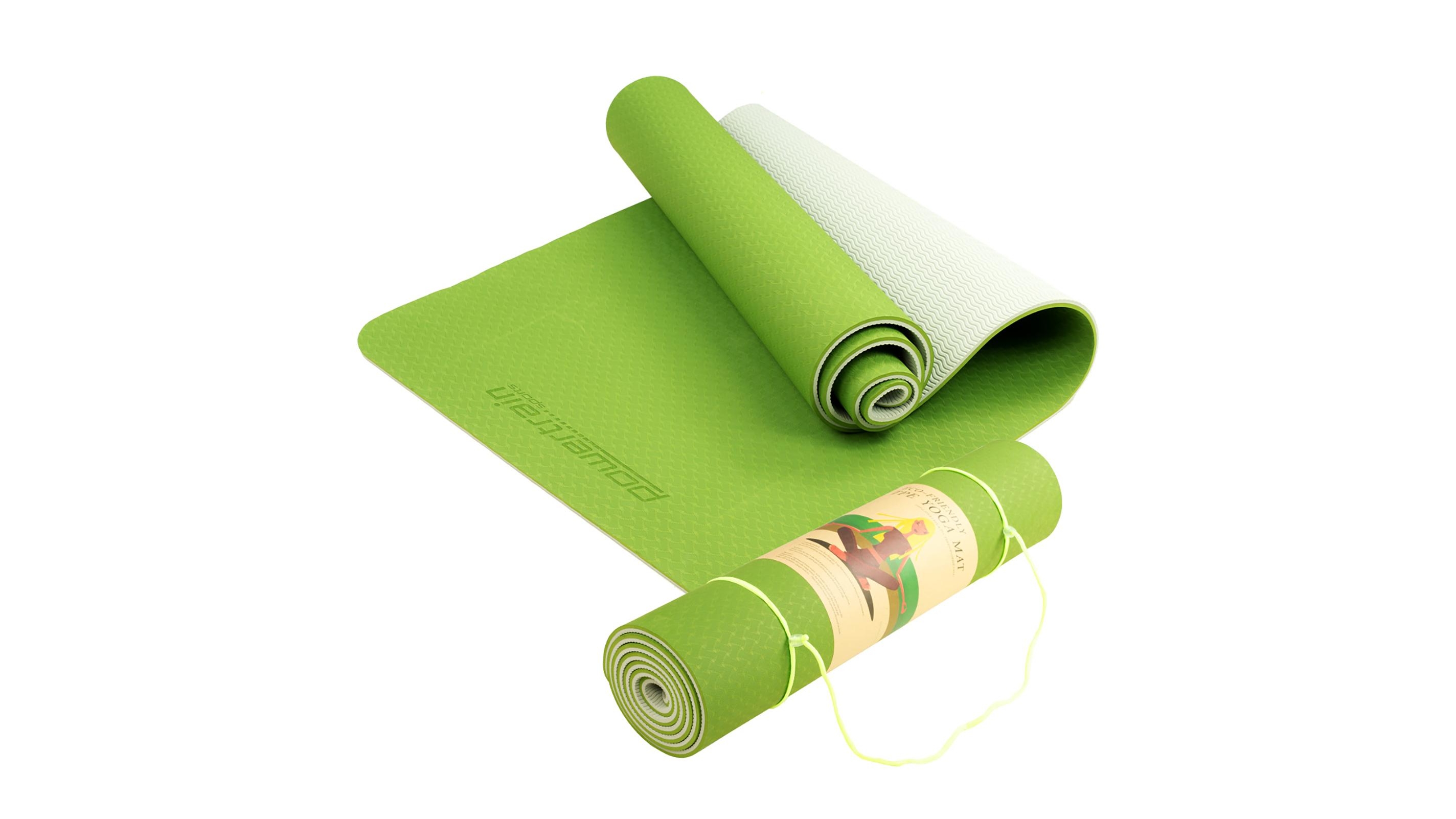 Powertrain Yoga/Pilates Exercise Mat - Green