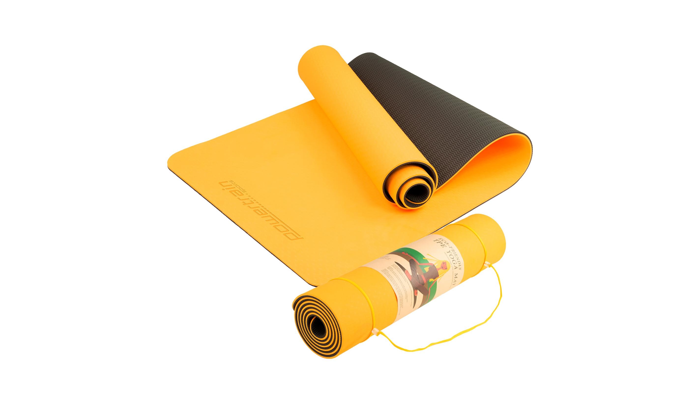 Powertrain Yoga/Pilates Exercise Mat - Orange