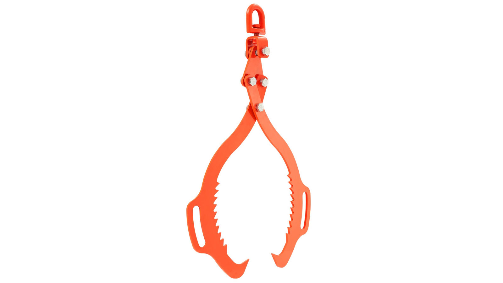 Vevor 28-inch 2 Claw Solid Steel Grapple Swivel Log Lifting Tongs