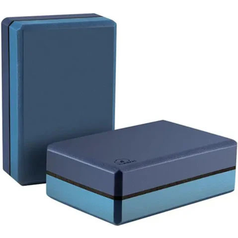 Yunmai Blue Yoga Brick Foam Block - Set of 2