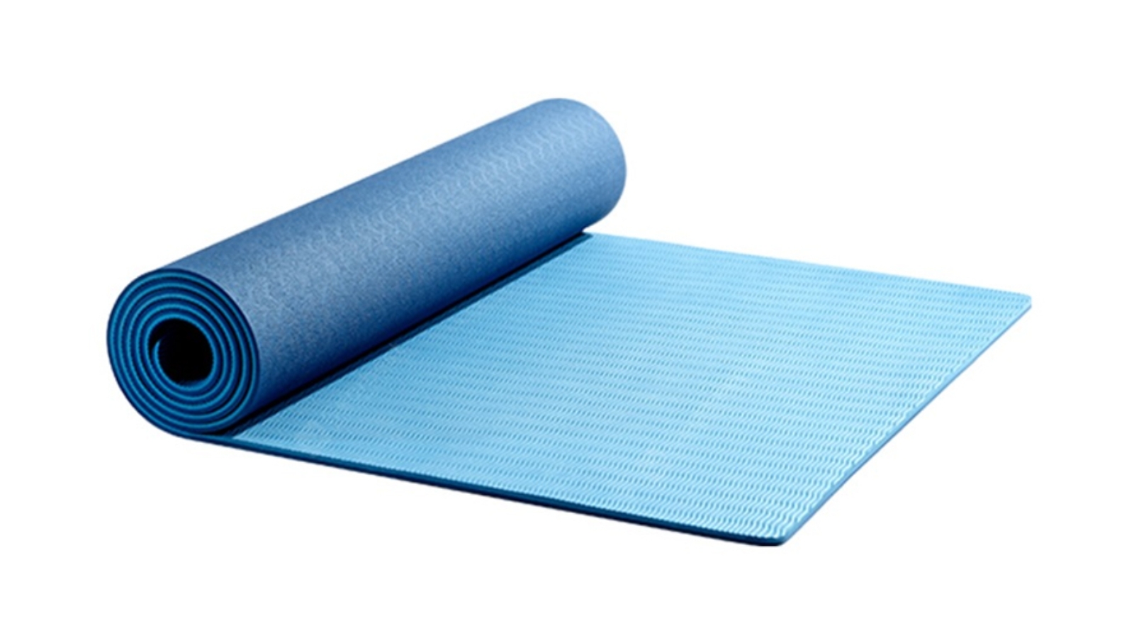 Yunmai Yoga Mat Pro Durable Lightweight & Odorless Extra Wide - Blue