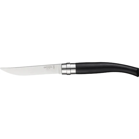 Opinel 10cm Table Chic Box Set of 4 Steak Knives - Ebony