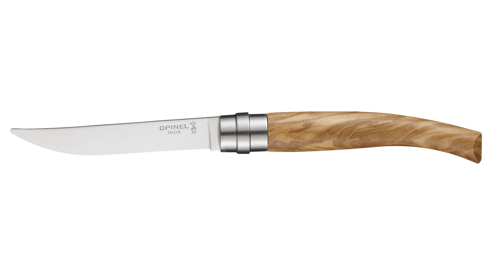 Opinel Table Chic Box Set of 4 Steak Knives Olive Wood - 10cm 