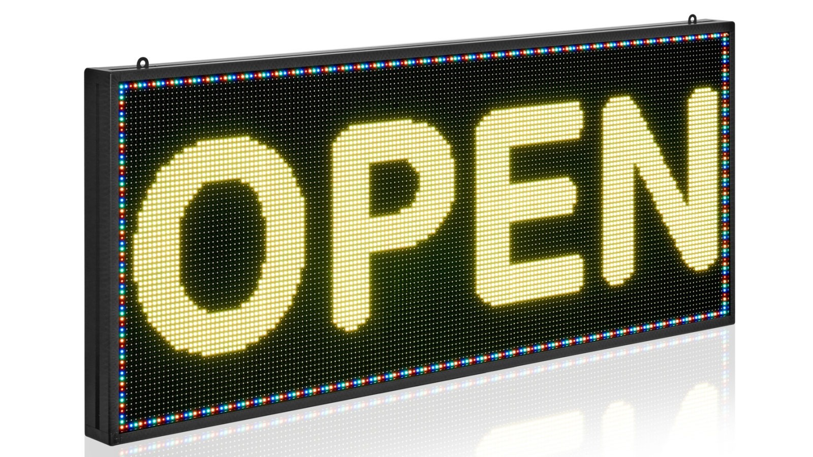 Vevor 40 x 18-inch Programmable LED Sign Digital Scrolling Display Board P6 Fullcolor