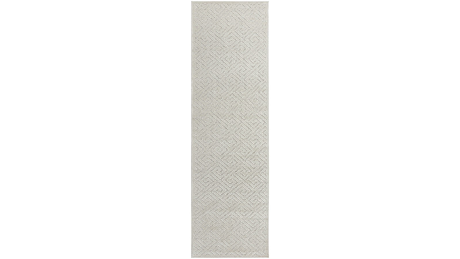 The Weave Studio Lois Alice Natural White Runner Rug