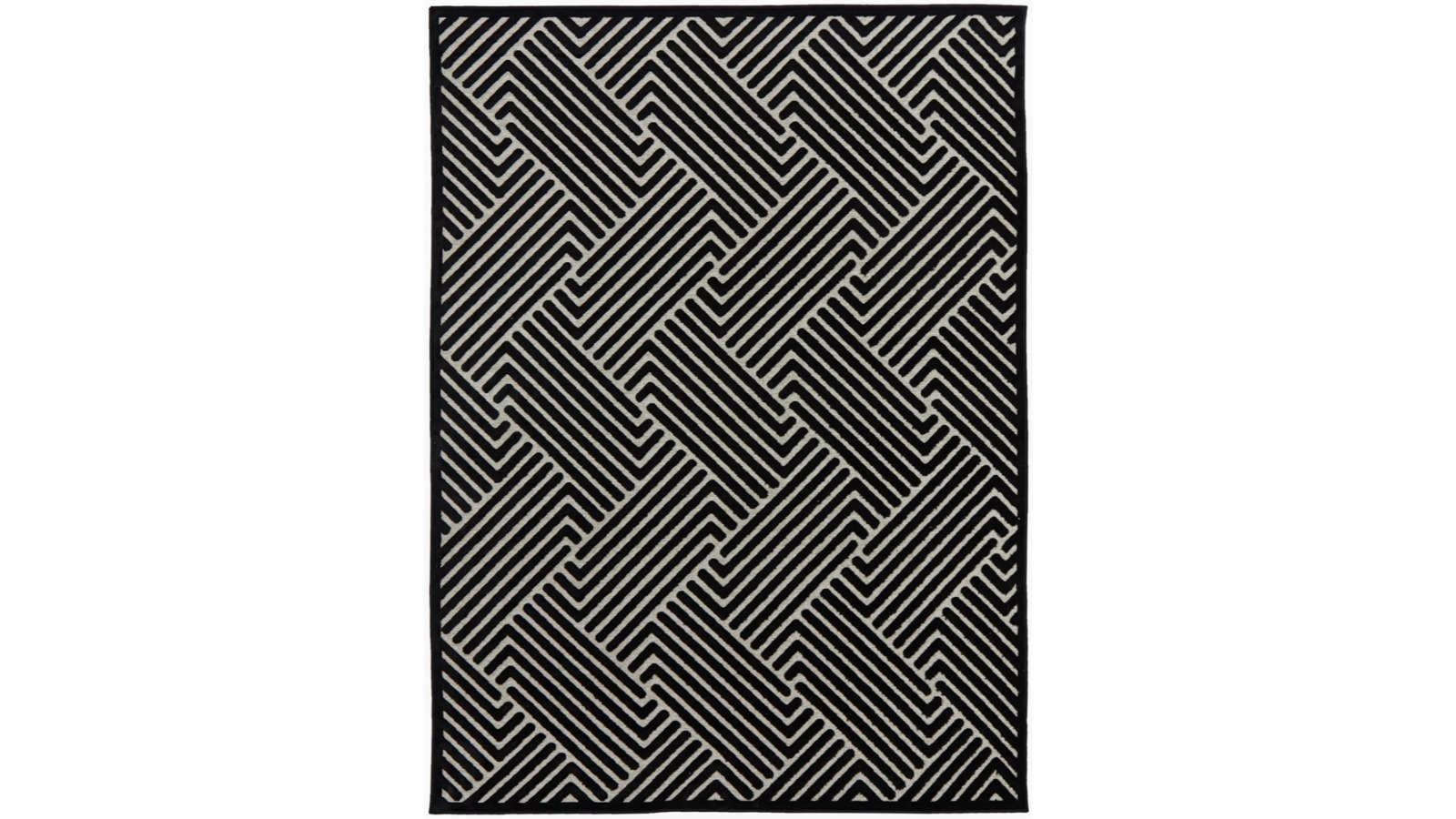 The Weave Studio Lois Cindy Black/Gold Rug