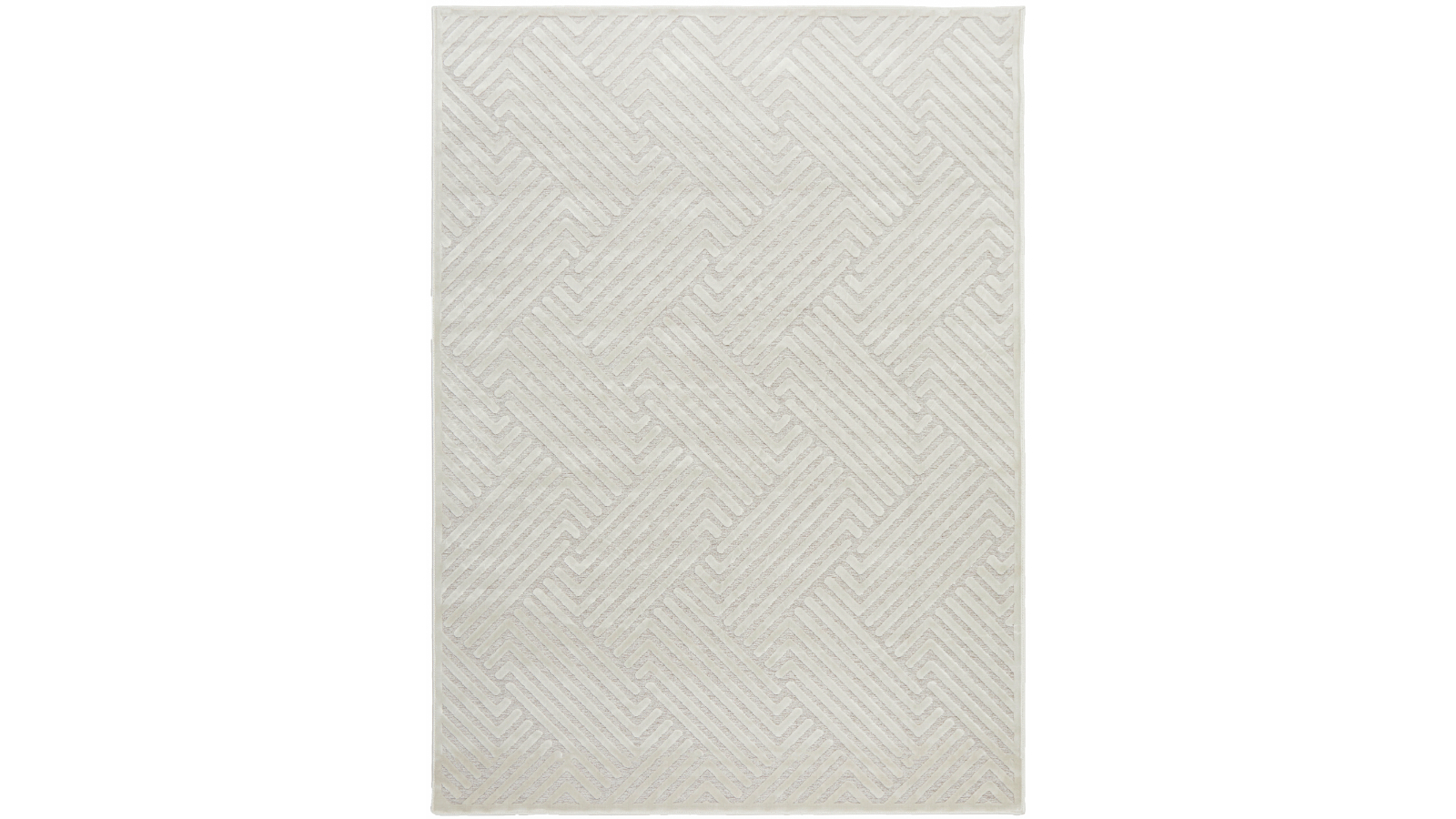 The Weave Studio Lois Natural White Rug - 400 x 300cm