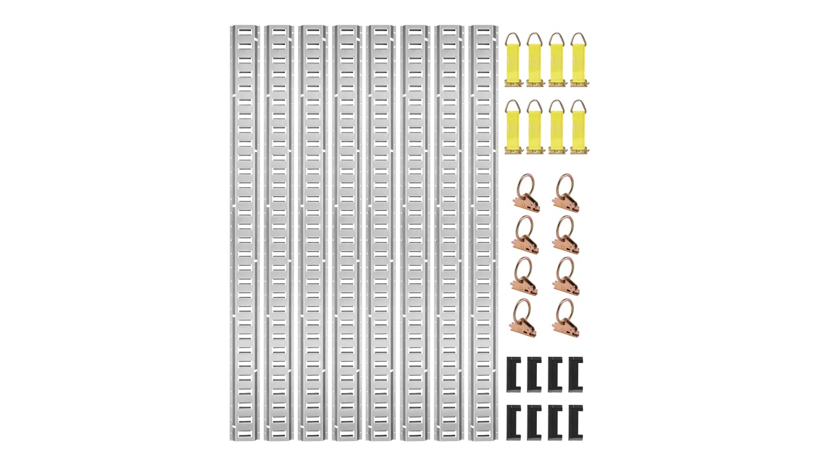 Vevor 32 Piece E-Track Tie Down Rail Kit