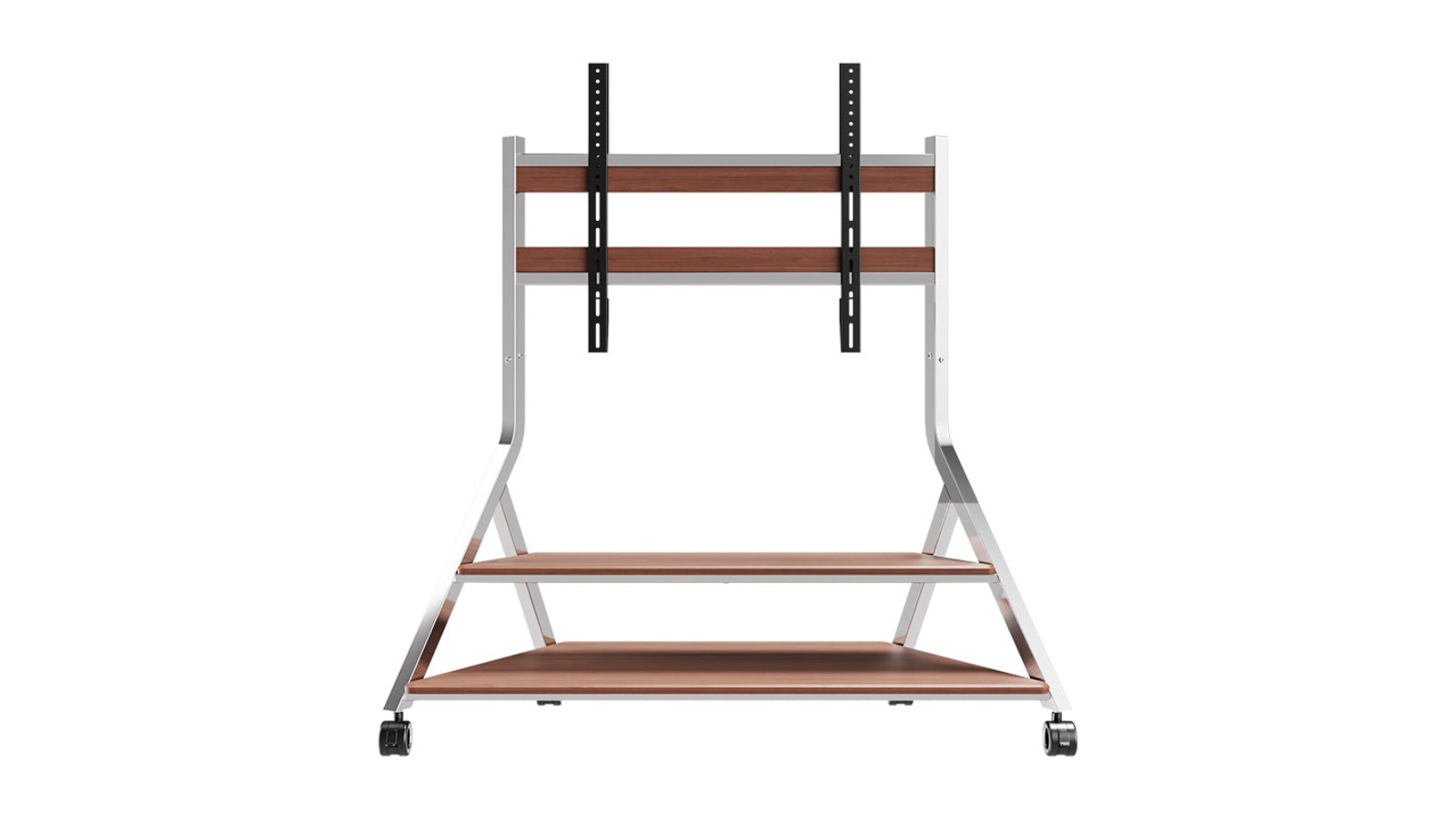 Screenmounts Mobile Stand for 50-100inch TVs with Storage