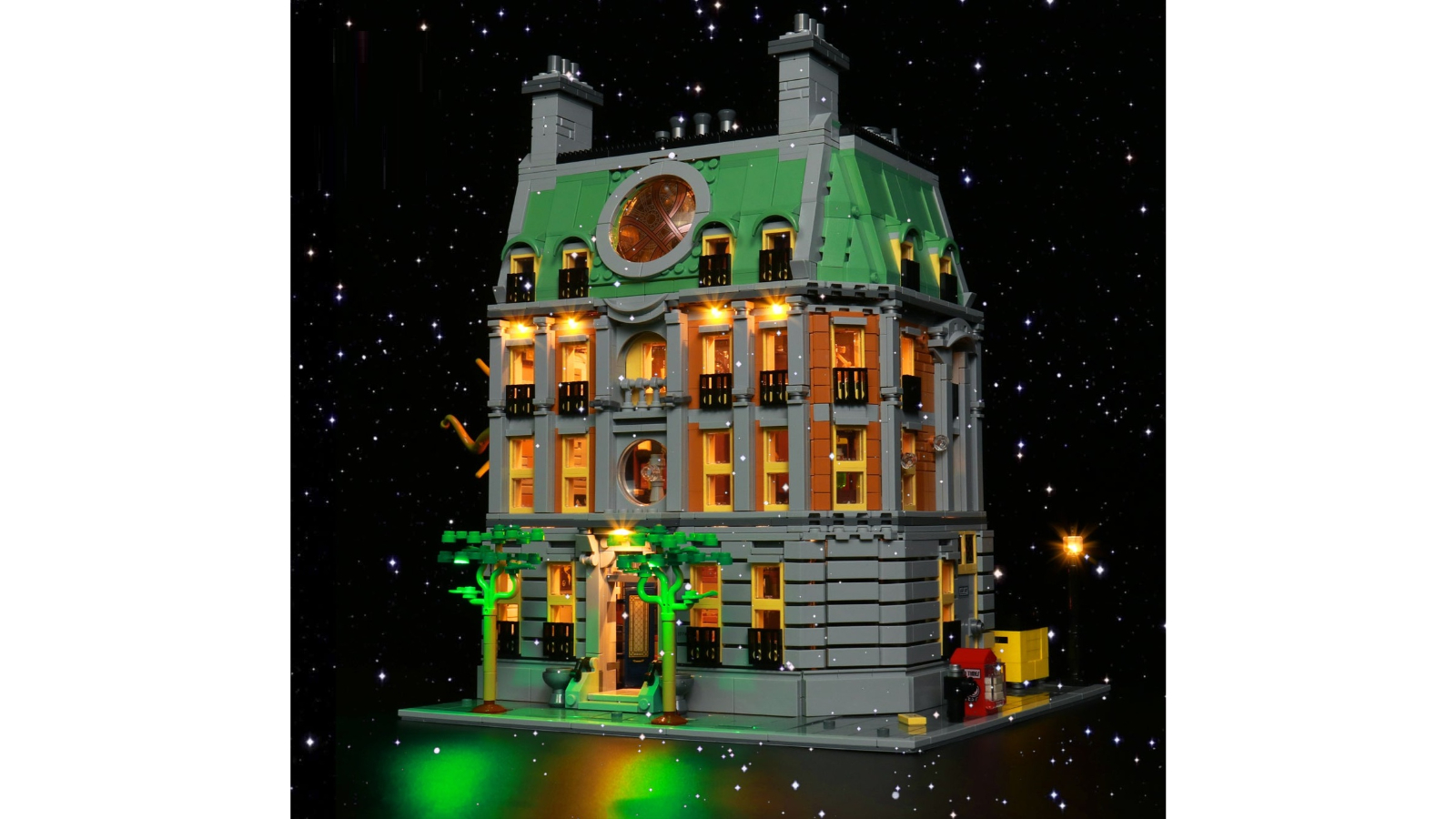 Brick Shine Light Kit for Lego Sanctum Sanctorum 76218 Remote Version