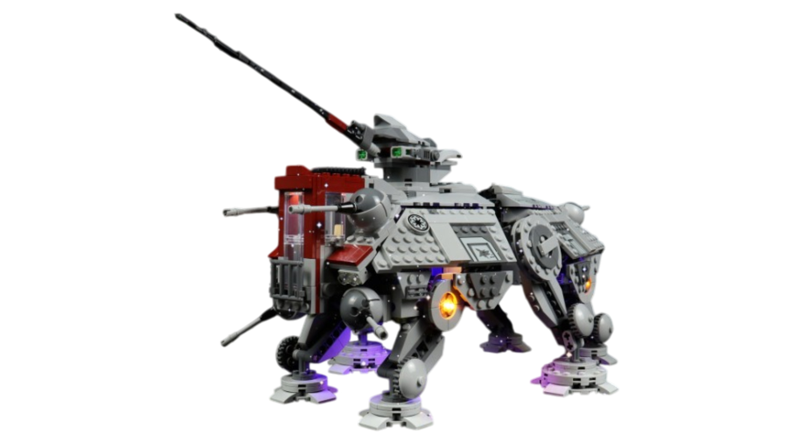 Brick Shine Light Kit for Lego AT-TE Walker 75337 Sound Control Version