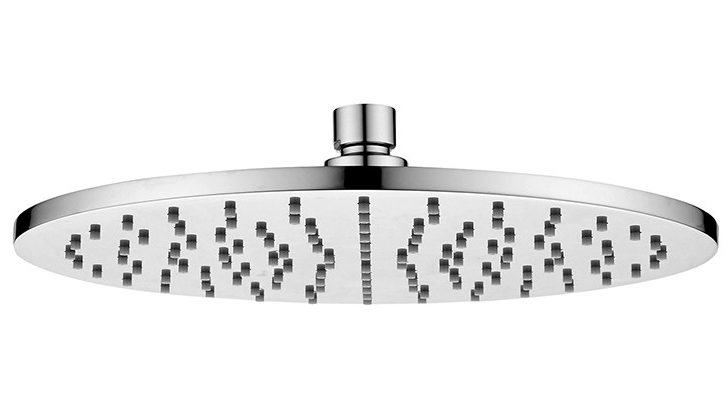 Zucchetti 300mm Brass Round Shower Head - Chrome
