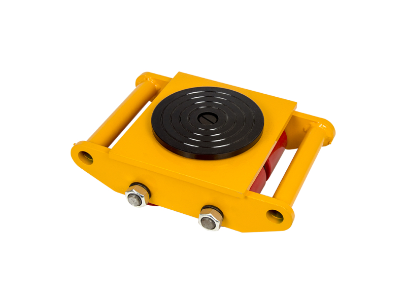 Serrano Yellow Heavy Duty Machine Dolly Machinery Cargo Trolley