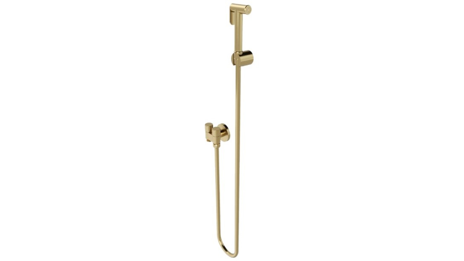 Linsol Zarah Bidet Spray with Dual Controller - Brushed Brass