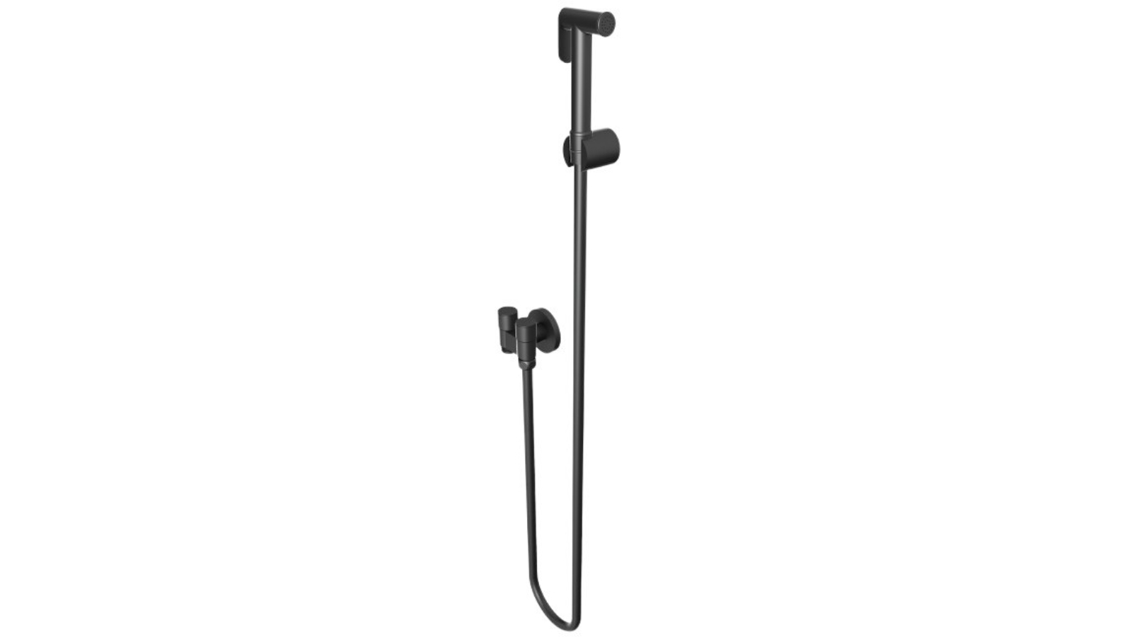 Linsol Zarah Bidet Spray with Dual Controller - Matte Black