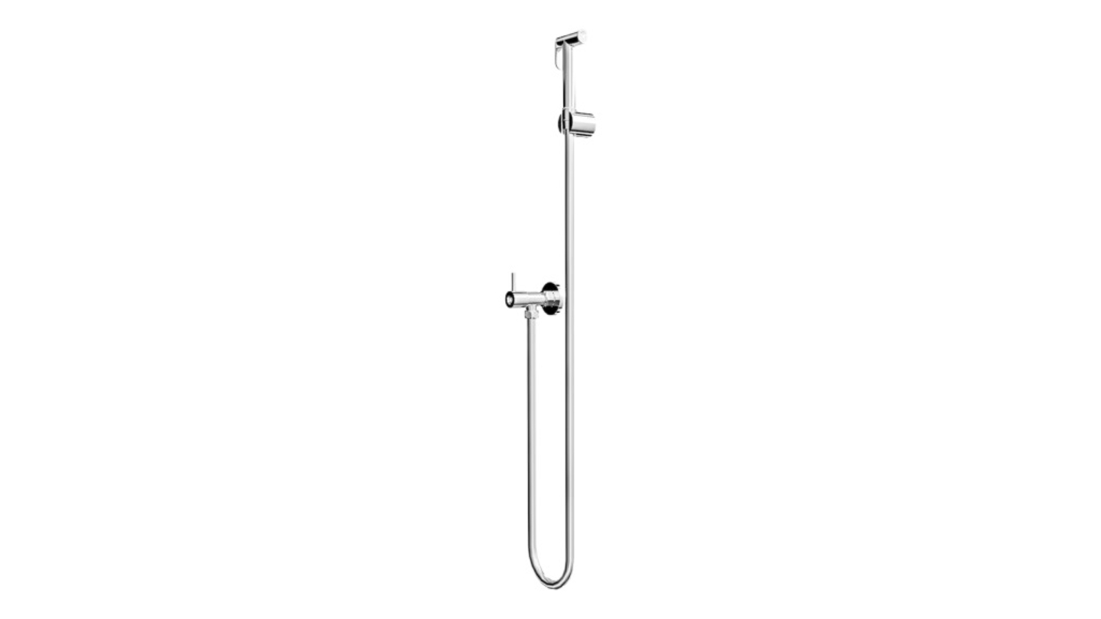 Linsol Zarah Bidet Spray with Single Controller - Chrome