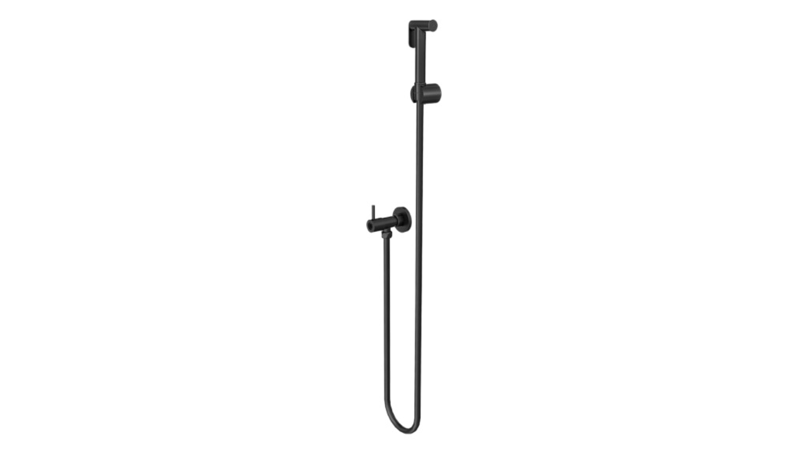 Linsol Zarah Bidet Spray with Single Controller - Matte Black