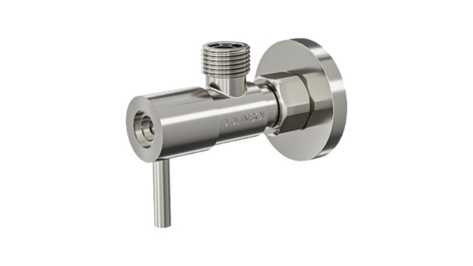 Linsol Zarah Easy Turn Cistern Tap - Brushed Nickel