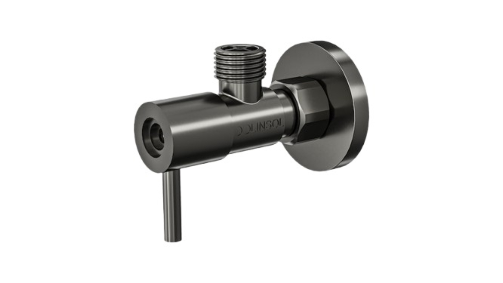 Linsol Zarah Easy Turn Cistern Tap - Gunmetal