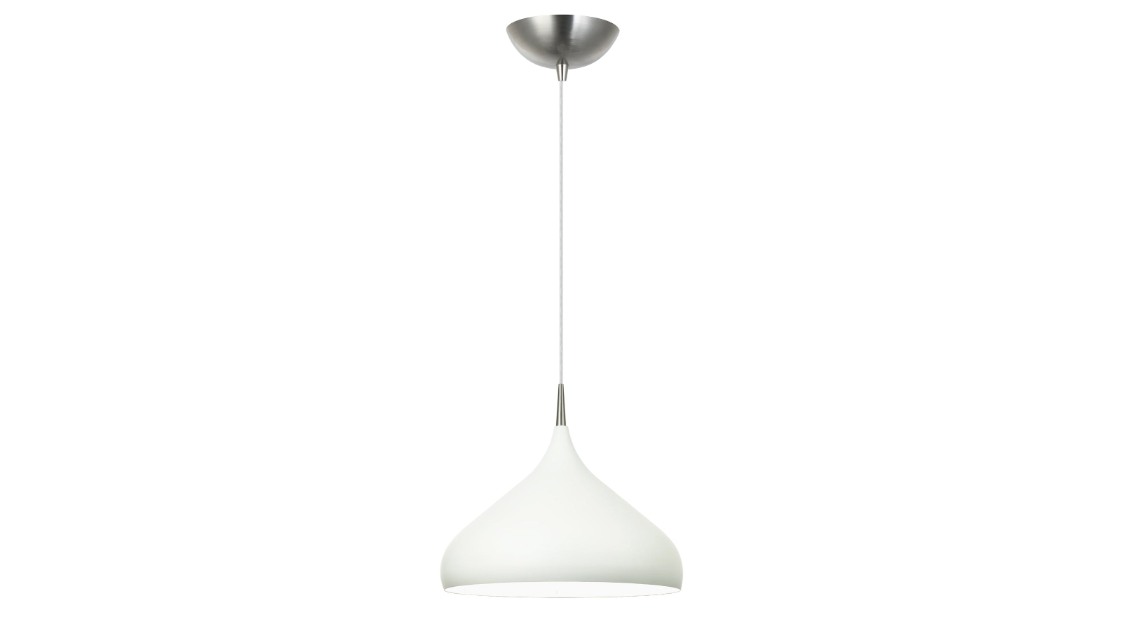 Zara Dome Shape Pendant Light - Matte White